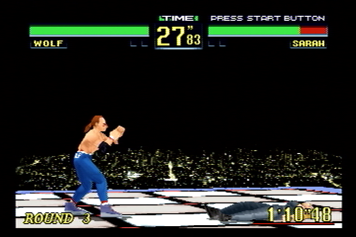 Virtua Fighter screenshot 4 for Sega Saturn